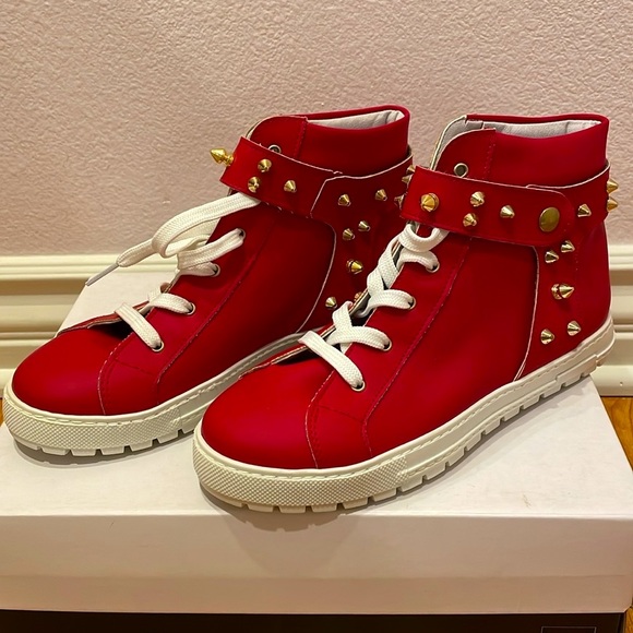 ‼️LUNA ROSSA - Red Sneakers 👟 ❤️‼️ MADE IN ITALY - Picture 3 of 11